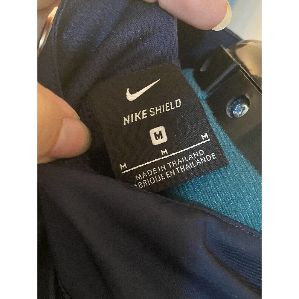 Nike Shield Running Exercise Jacket With Half Zip… - image 6